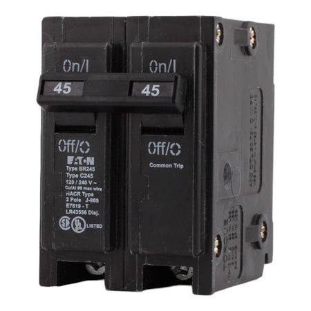 Eaton BR BR245 45A 2P 120/240V Circuit Breaker - Image 3