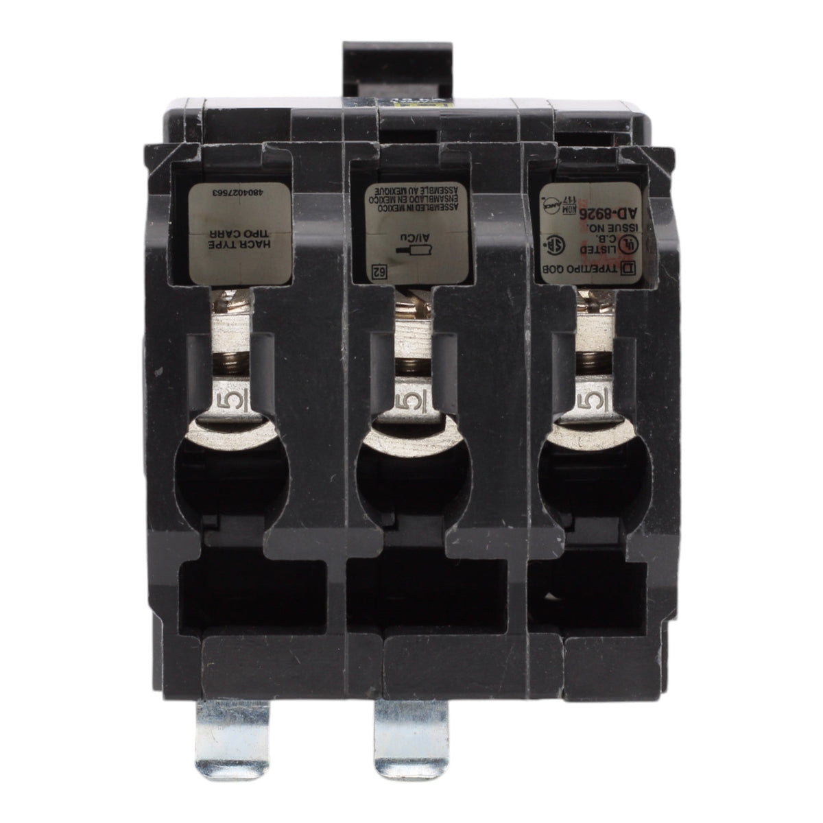 Square D QOB350 50 Amp 3 Pole 240V Standard Trip Bolt-On Circuit Breaker UL - Image 7