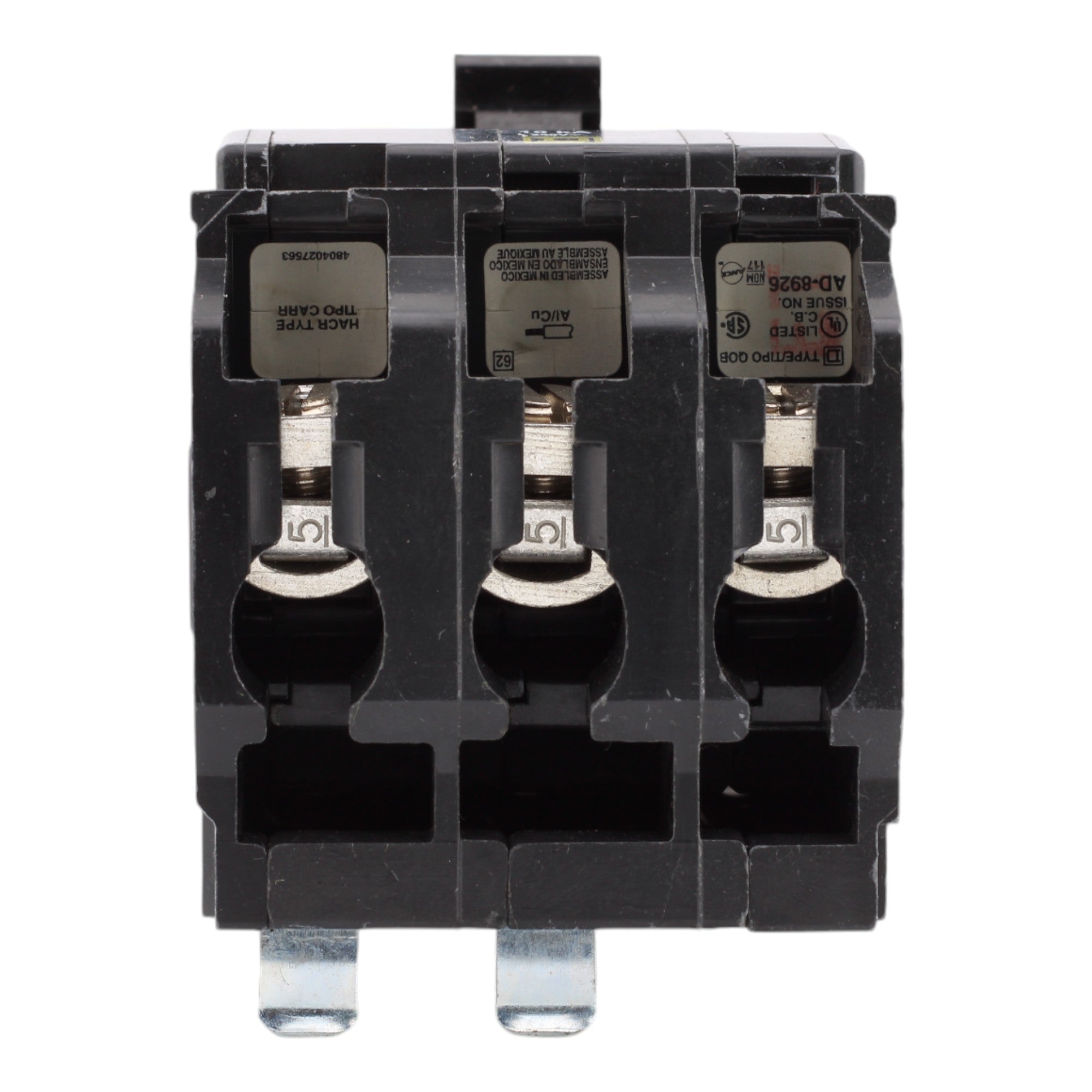 Square D QOB350 50 Amp 3 Pole 240V Standard Trip Bolt-On Circuit Breaker UL - Image 7