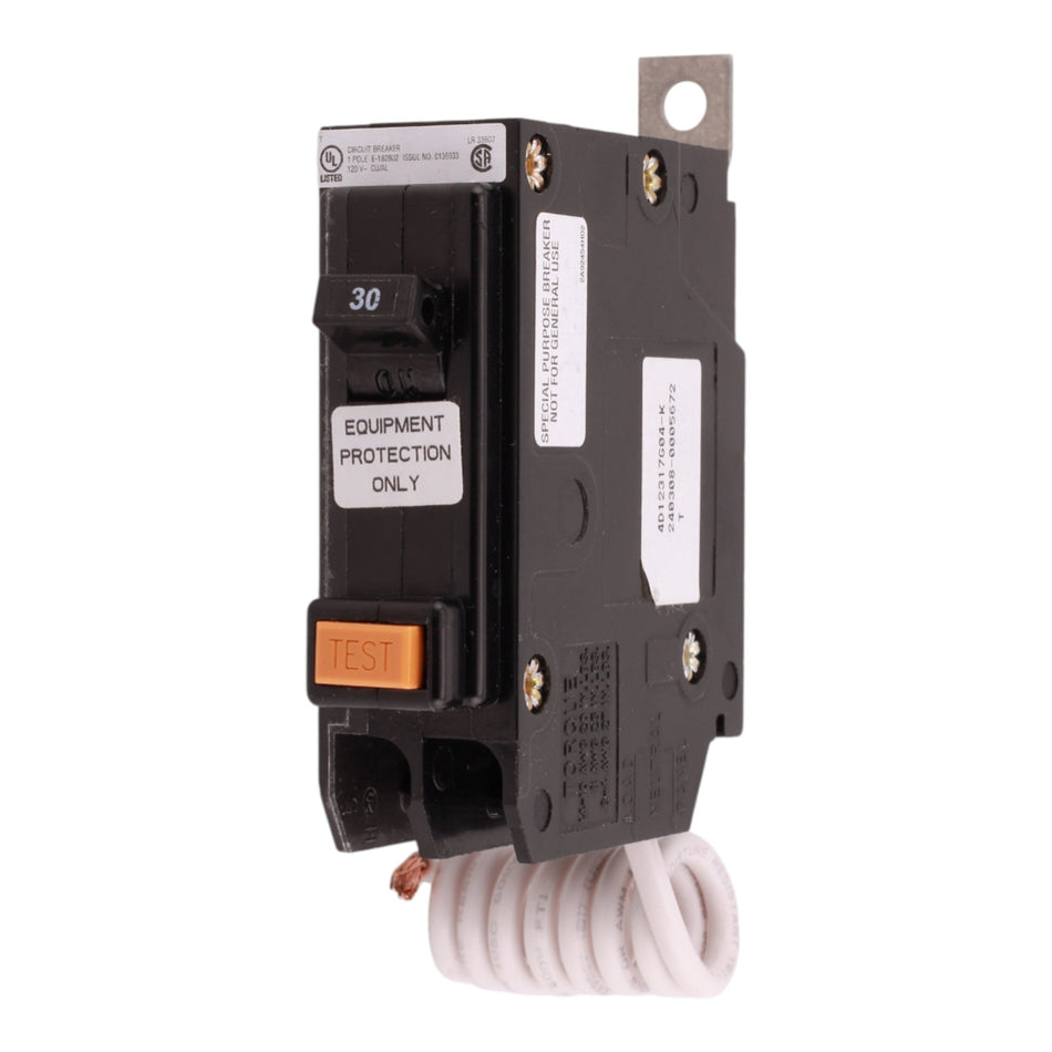 Eaton QB QBGFEP1030 30A 1P 120V GFCI Bolt-On Circuit Breaker - Image 2