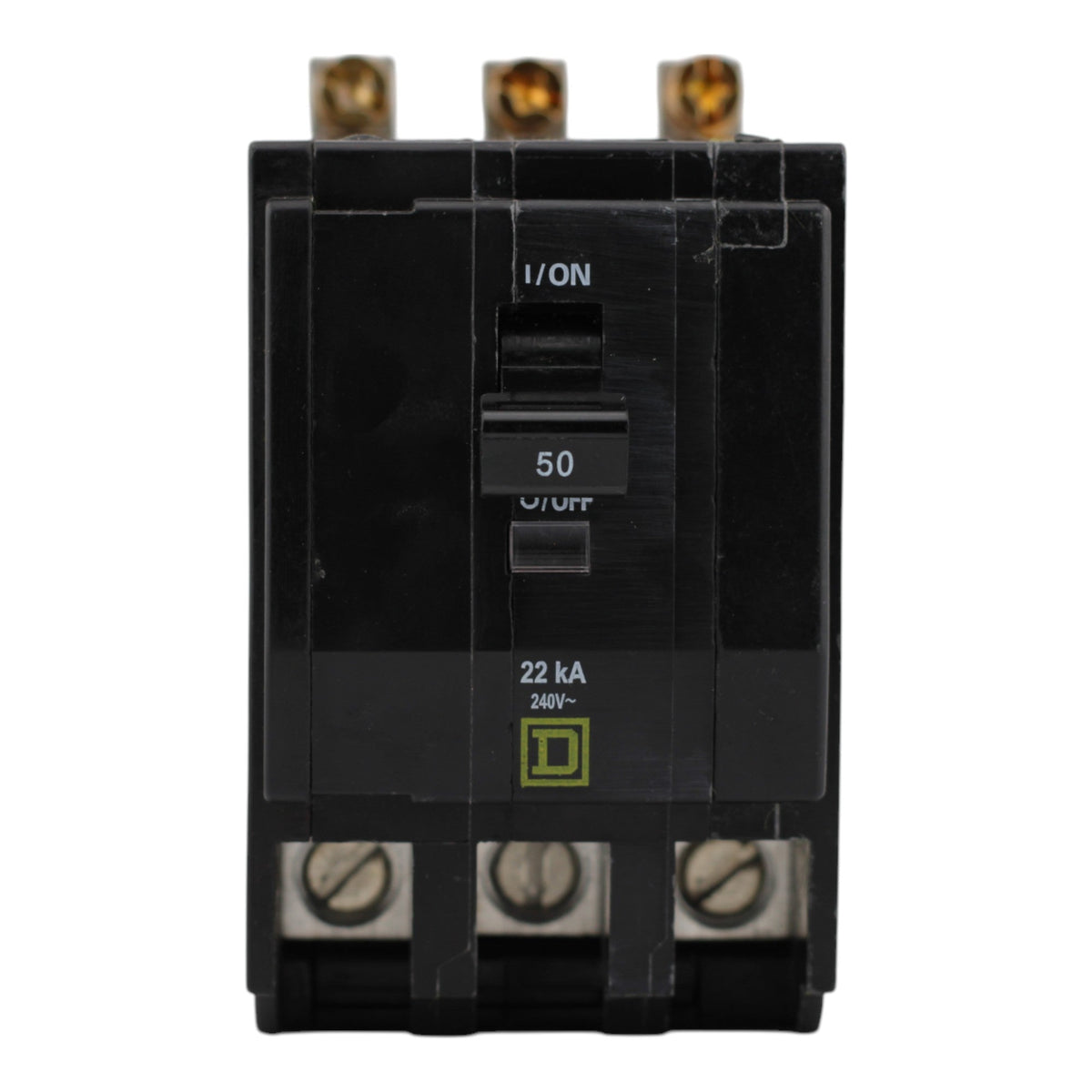 Square D QOB350VH 50A 3P 120/240V Circuit Breaker - Image 2