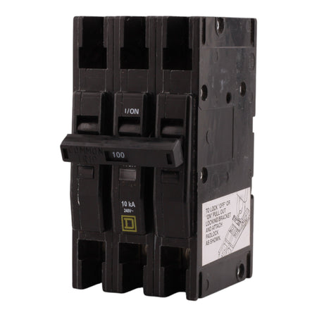 Schneider QOU3100 100A 3P 240V 10kA Miniature Circuit Breaker - Image 7