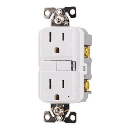 Eaton TWRGF15W 15 Amp Tamper and Weather-Resistant Self-Test GFCI 125V, White, UL Listed - Image 3