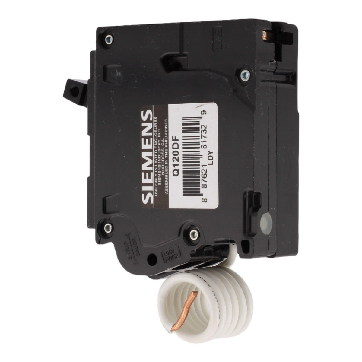 Siemens Q120DF 20 Amp Single Pole 120V Pigtail-Neutral AFCI/GFCI Dual Function Circuit Breaker UL - Image 5