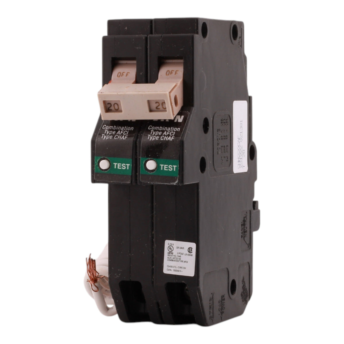 Eaton CH CHN220CAF 20A 2P 120/240V AFCI Circuit Breaker - Image 7