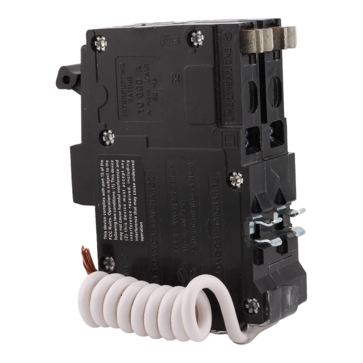 Square D QO225GFI 25 Amp Double Pole 240V Pigtail-Neutral GFCI Ground Fault Circuit Breaker UL - Image 4