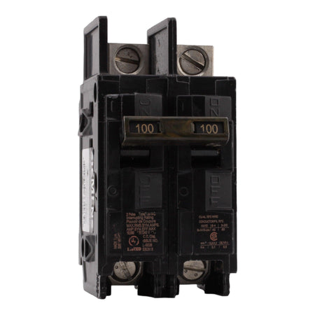Siemens BQ2B100L 100 Amp Double Pole 240V Bolt-On Standard Trip Circuit Breaker UL - Image 3