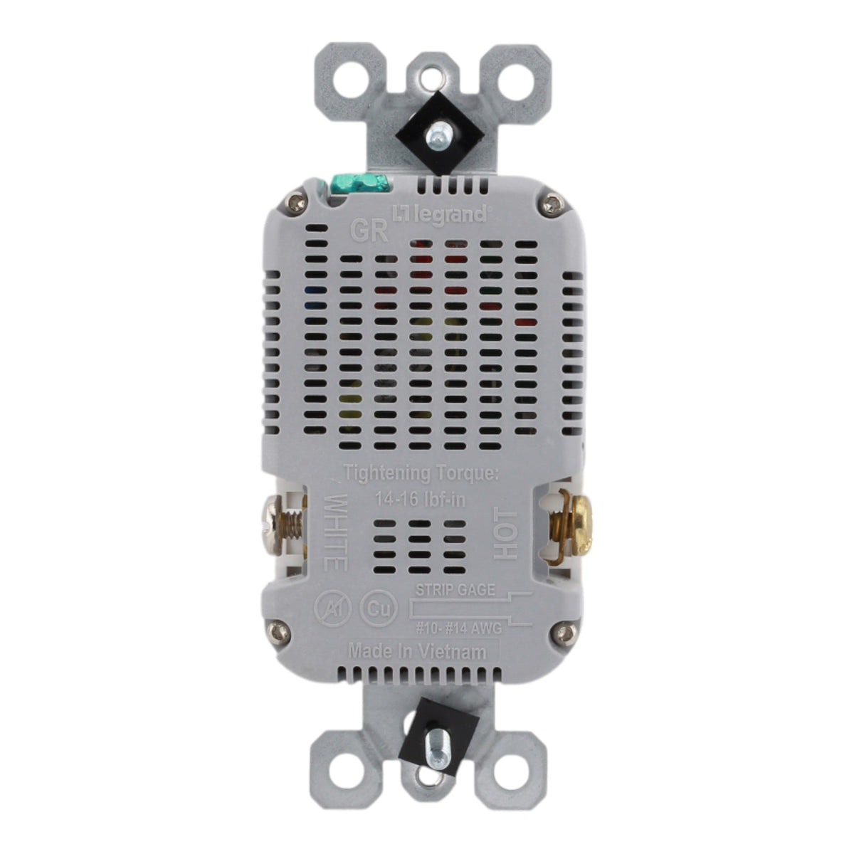 Legrand radiant TM826USBW 15A 3.1A USB-A TR Outlet - Image 3
