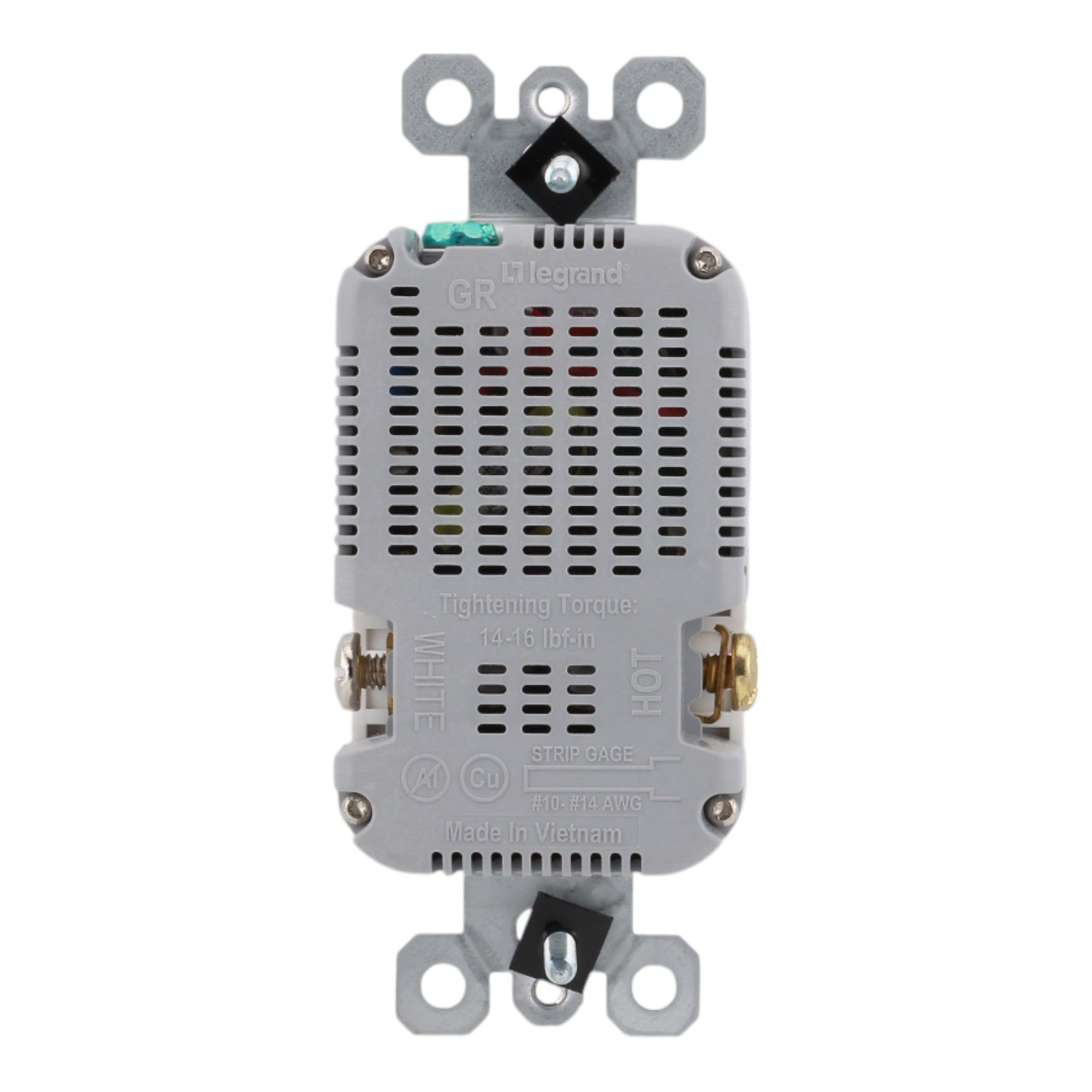 Legrand radiant TM826USBW 15A 3.1A USB-A TR Outlet - Image 3