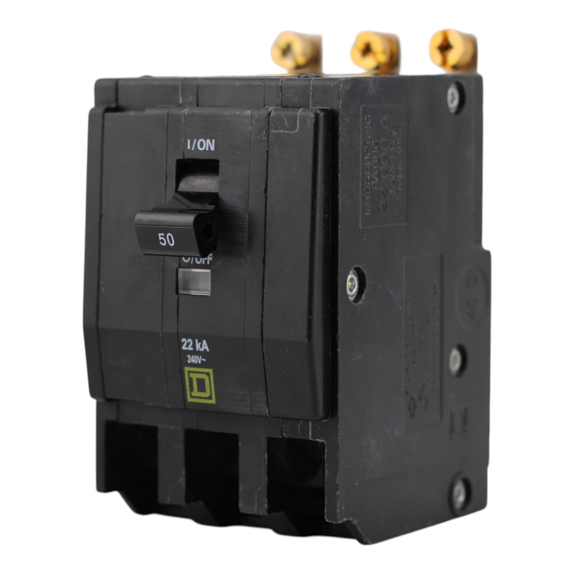 Square D QOB350VH 50A 3P 120/240V Circuit Breaker - Image 6