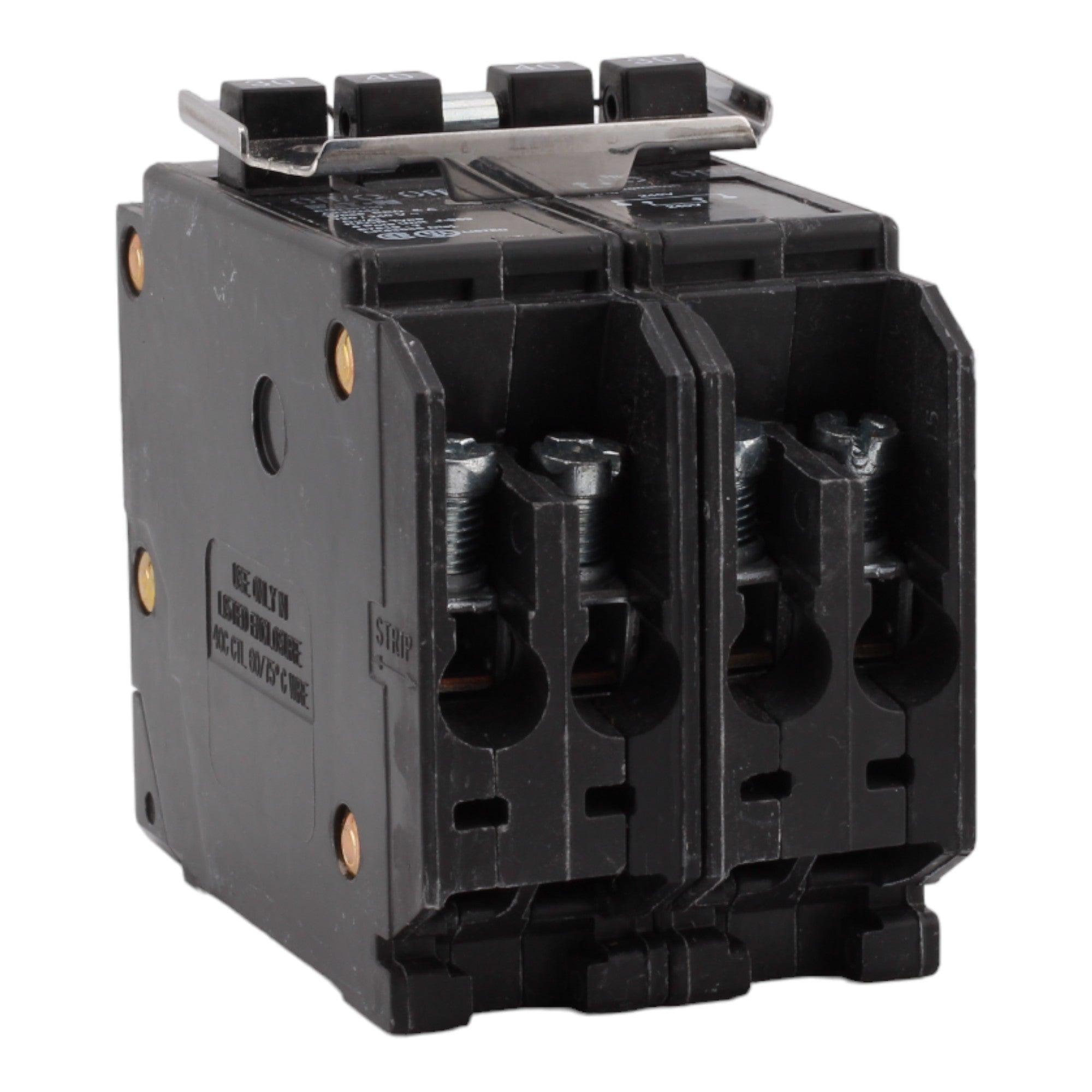 Eaton BQ230240, 30A/40A, 120/240V, 4-Pole, 10kA, Thermal Magnetic Circuit Breaker, Plug-On, for Type BR Load Centers - Image 7