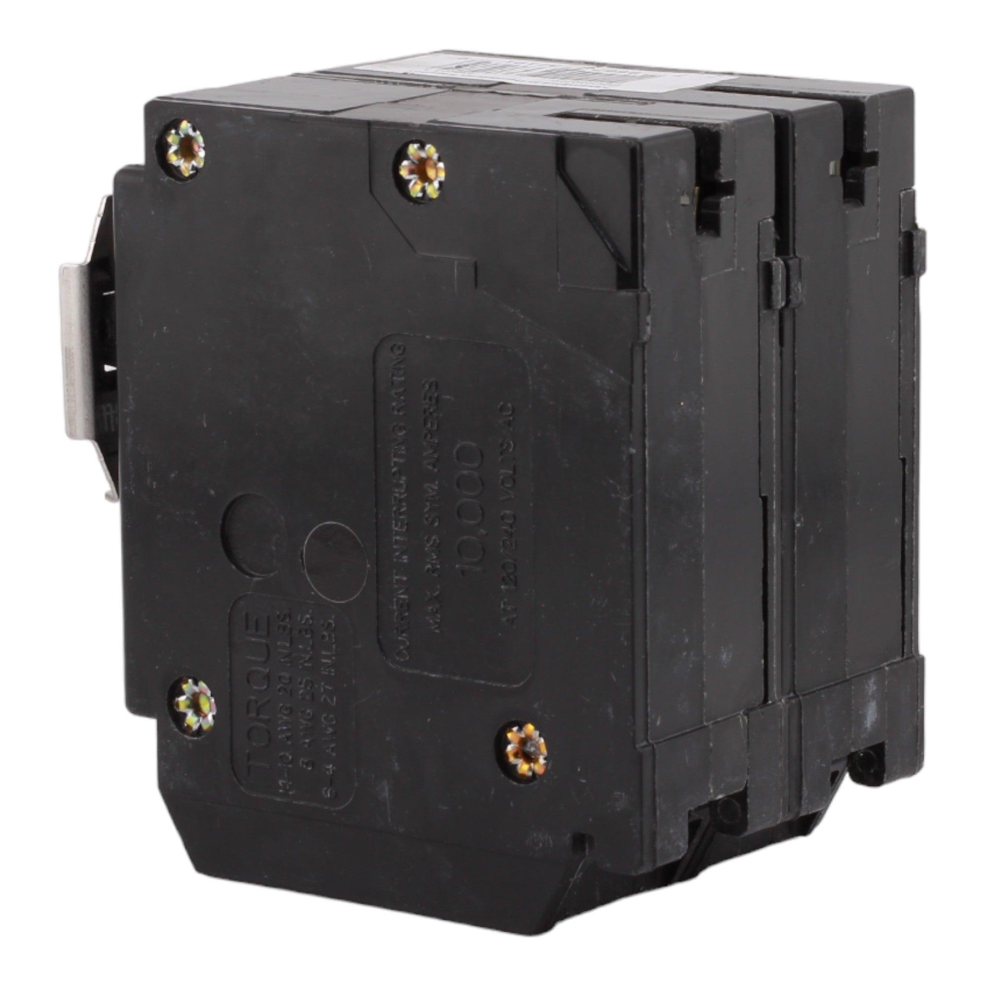 Eaton BQC230250 30/50 Amp Quad Circuit Breaker - Standard Trip, 120/240V, Plug-On, UL Listed - Image 4