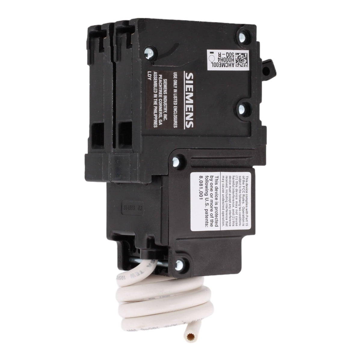 Siemens QF250A 50 Amp Double Pole 240V Pigtail-Neutral GFCI Ground Fault Circuit Breaker UL - Image 4