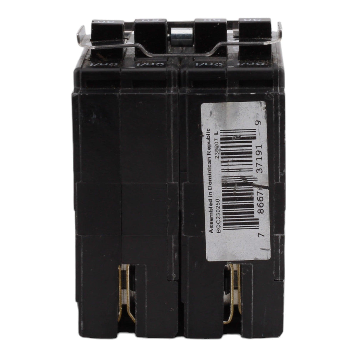 Eaton BQC230250 30/50 Amp Quad Circuit Breaker - Standard Trip, 120/240V, Plug-On, UL Listed - Image 8