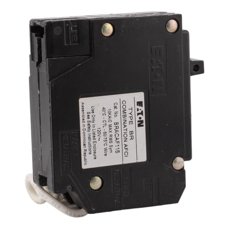 Eaton BRACAF115 15 Amp Single Pole 120V Pigtail-Neutral AFCI Arc Fault Circuit Breaker UL - Image 5
