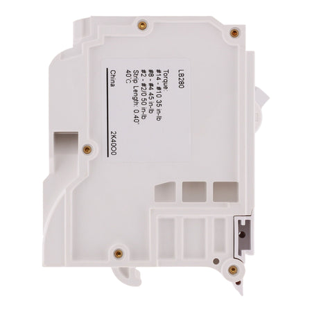 Leviton LB280 80A 2P 120/240V Standard Hydraulic Magnetic Circuit Breaker - Image 5