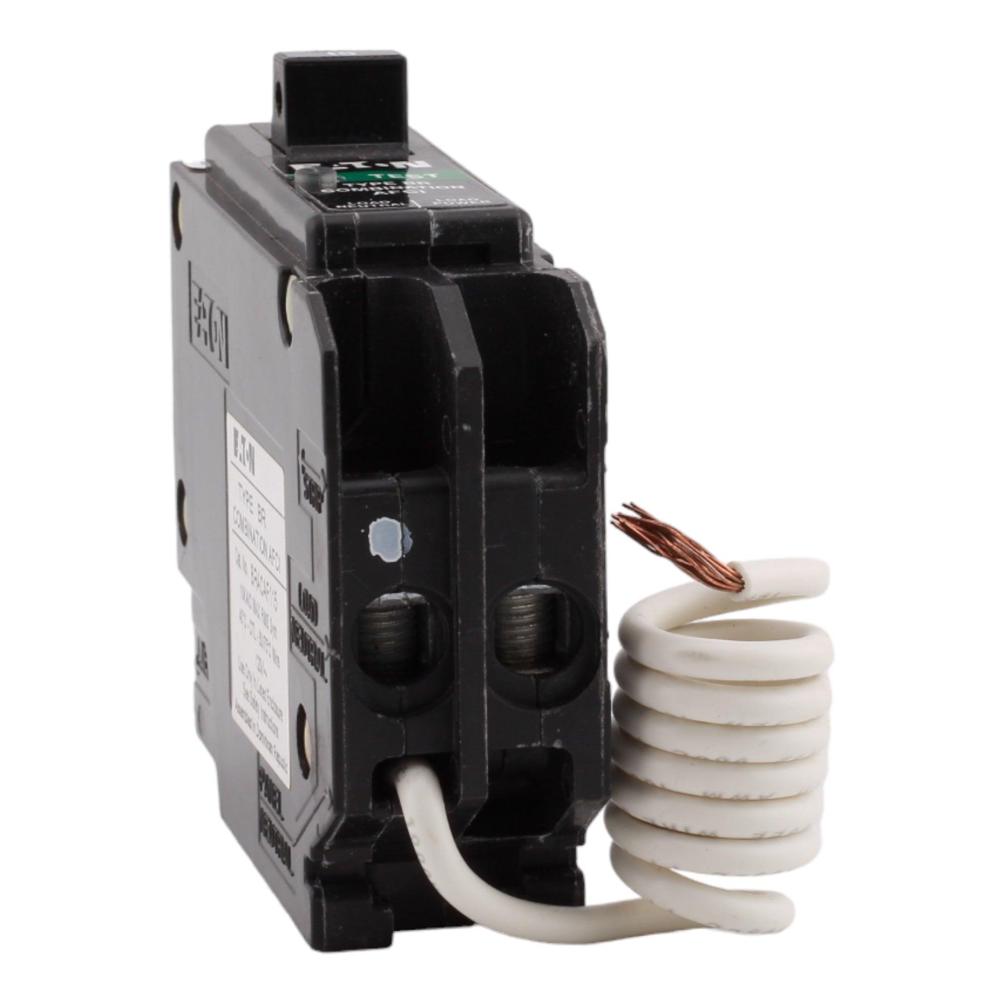 Eaton BRACAF115 15 Amp Single Pole 120V Pigtail-Neutral AFCI Arc Fault Circuit Breaker UL - Image 7