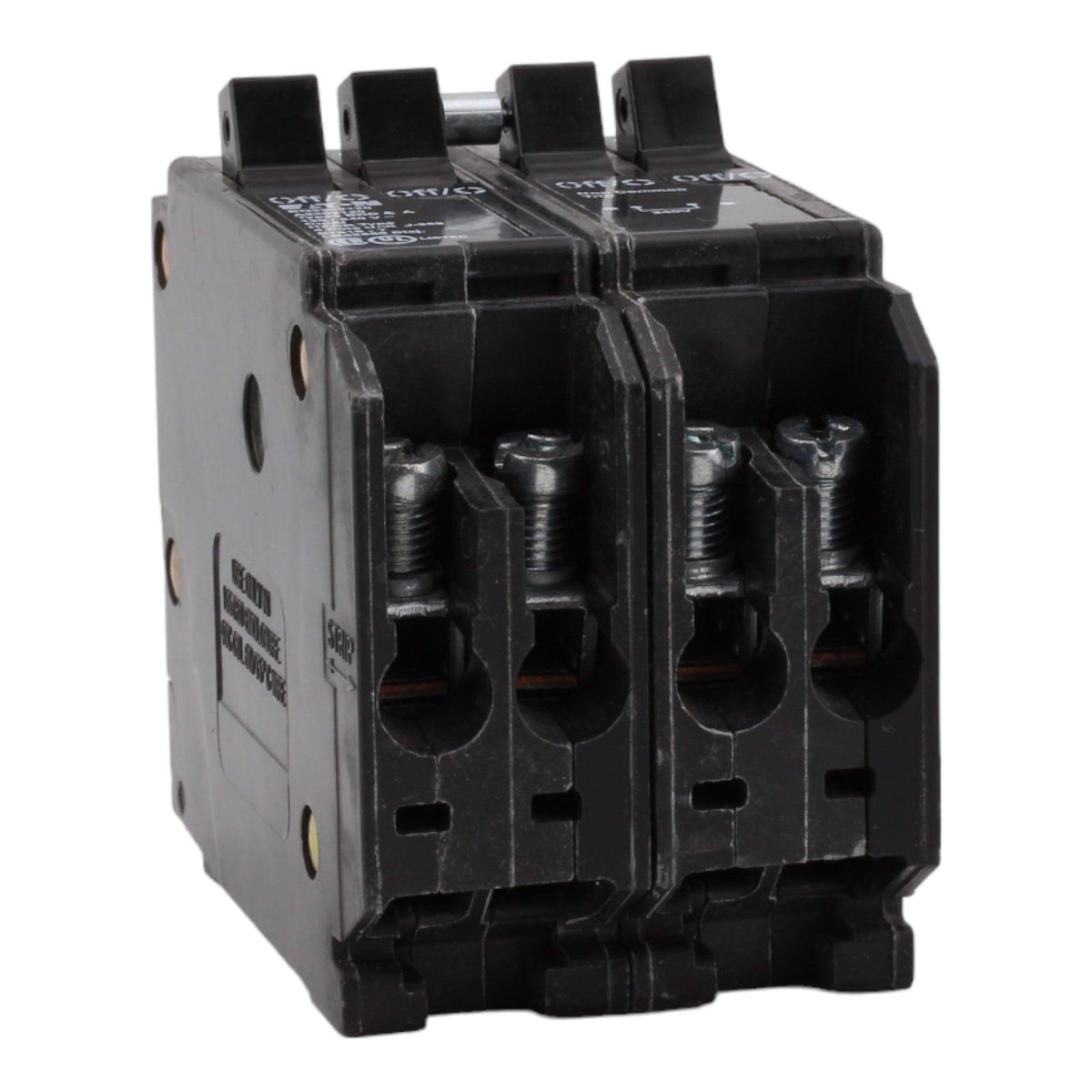 Eaton BQ2302120, (2) 20A & (1) 30A, 120/240V, 4-Pole, 10kAIC, Thermal Magnetic Circuit Breaker, Rejection Tab, for Type BR Load Centers - Image 6