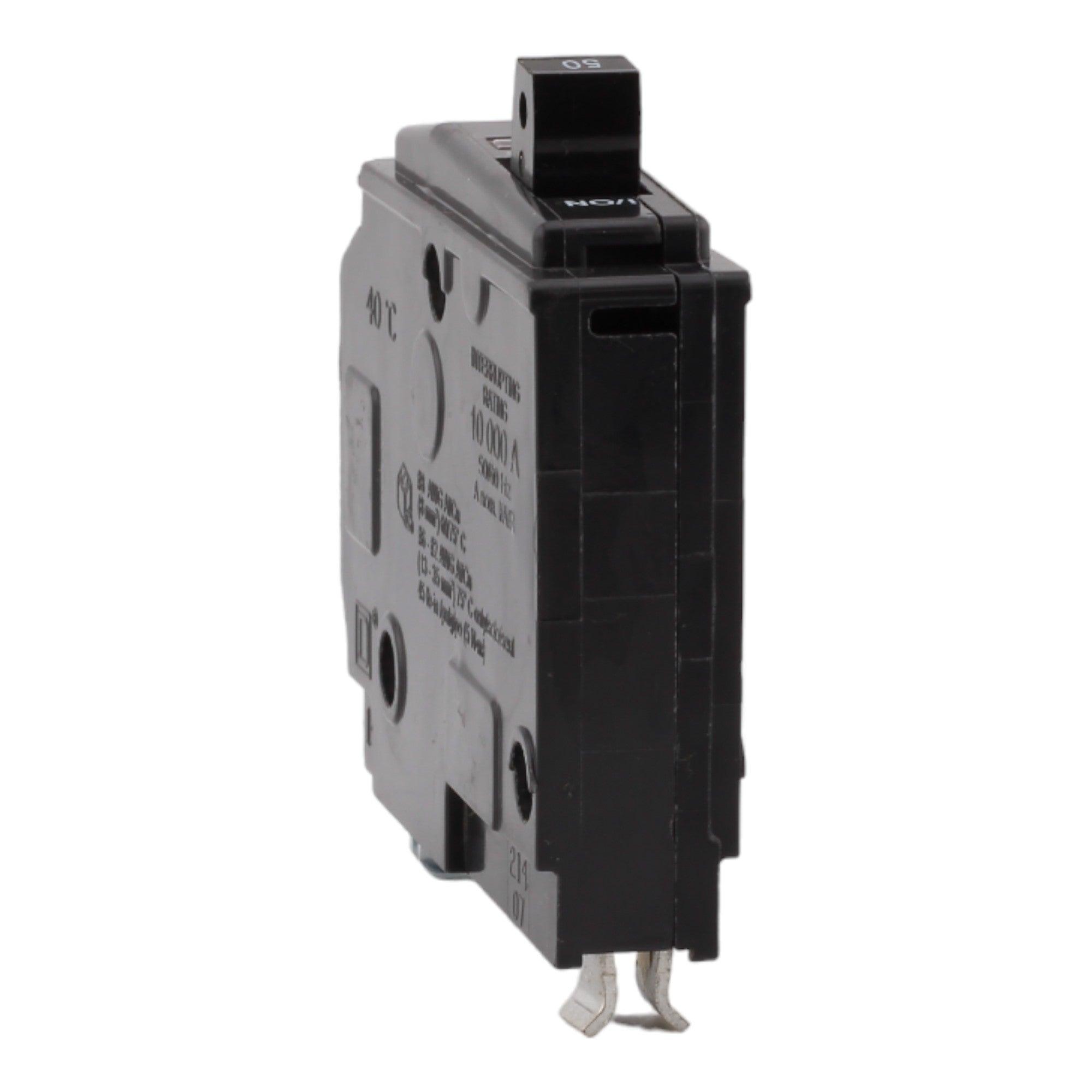 Square D QO150 50 Amp Single Pole 120V Plug-In Standard Trip Circuit Breaker UL - Image 8