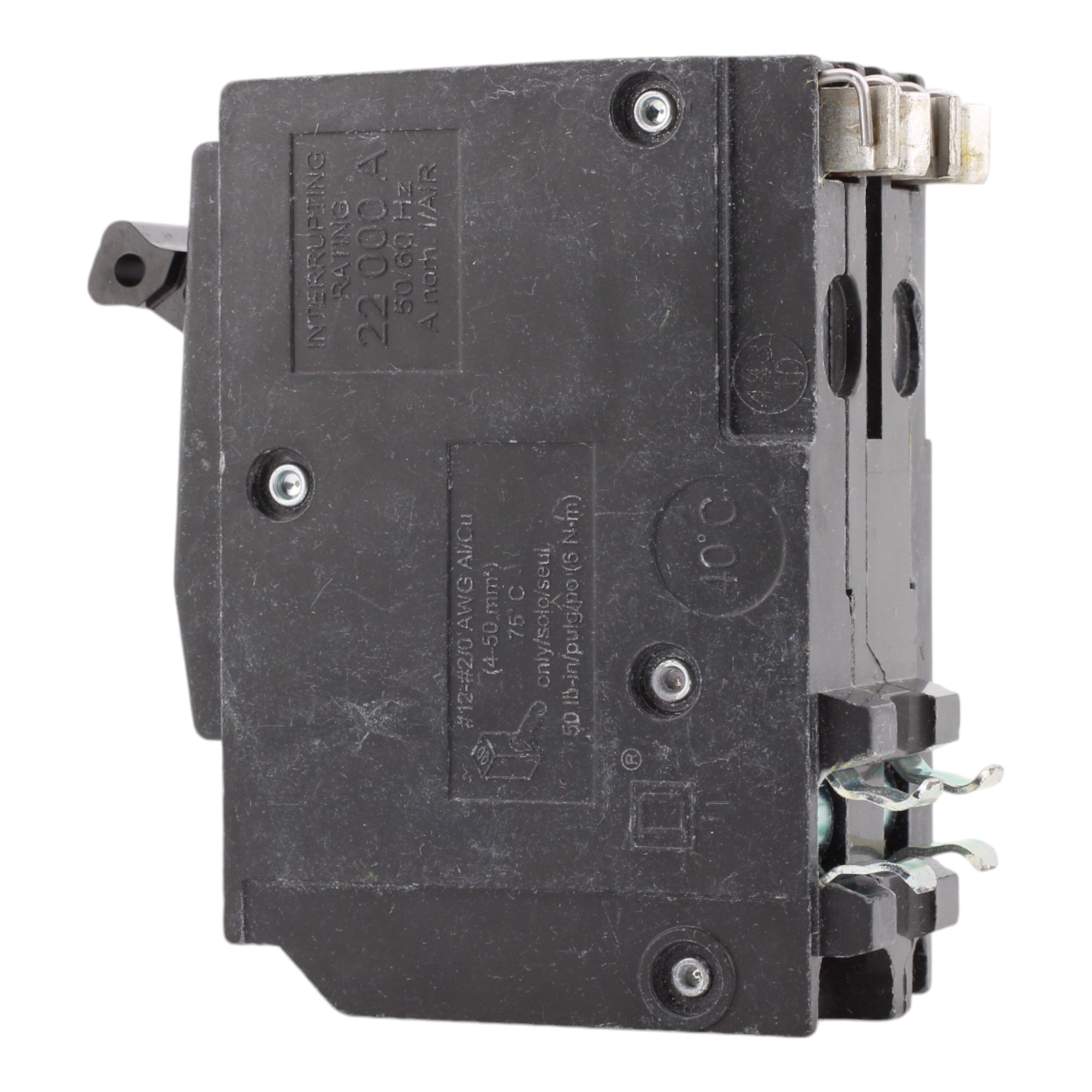 Square D QO2110VH 110 Amp Double Pole 240V Standard Trip Plug-In Circuit Breaker UL - Image 4