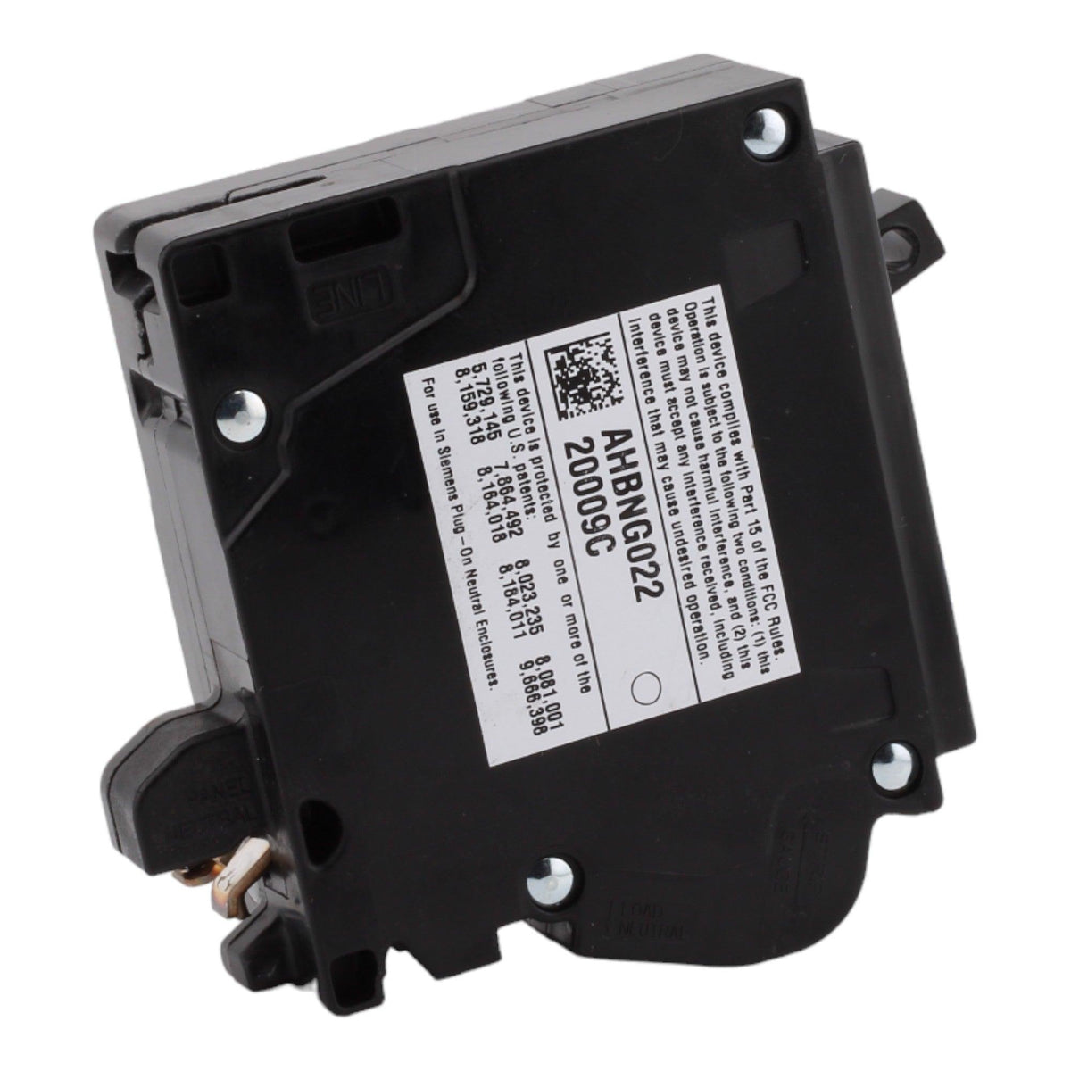 Siemens Q115DFN, 15 Amp, 120 Volt, Single Pole, Dual Function Circuit Breaker, AFCI/GFCI Protection, Plug-On Neutral, For Siemens Loadcenters - Image 4