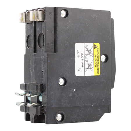 Square D QO2110VH 110 Amp Double Pole 240V Standard Trip Plug-In Circuit Breaker UL - Image 5
