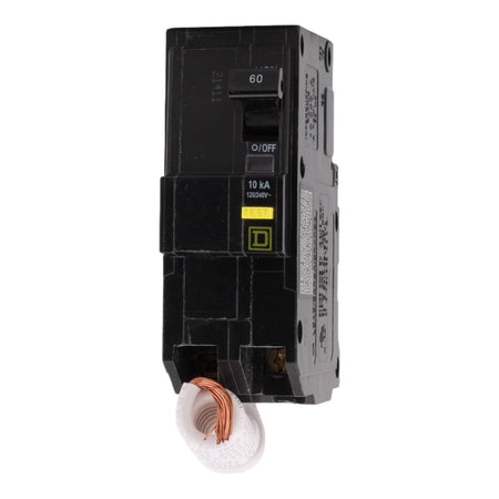 Square D QO260GFI 60 Amp Double Pole 240V Pigtail-Neutral GFCI Ground Fault Circuit Breaker UL - Image 3