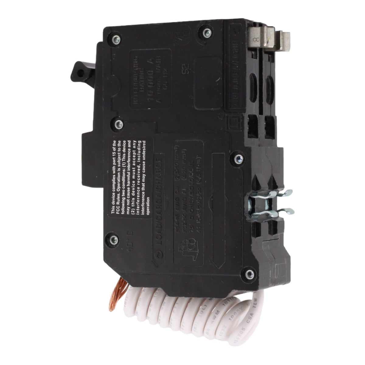 Square D QO260GFI 60 Amp Double Pole 240V Pigtail-Neutral GFCI Ground Fault Circuit Breaker UL - Image 5