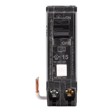 GE THQL1115AF2S 15 Amp Single Pole 120V Plug-In Arc Fault Circuit Breaker UL - Image 2