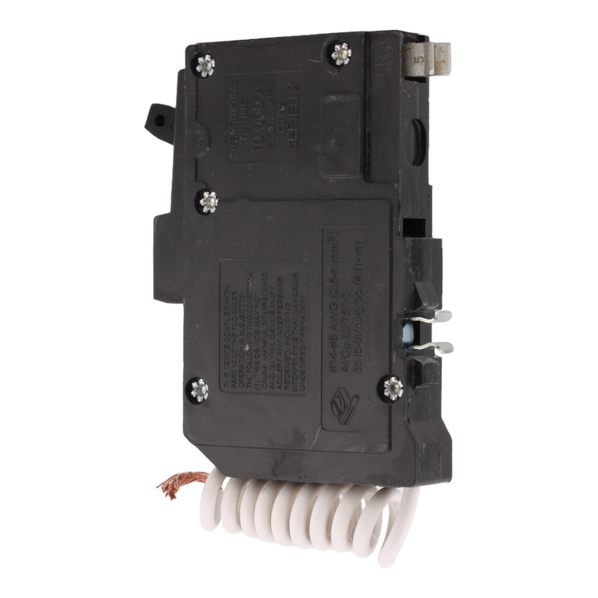 Square D QO115GFI 15 Amp Single Pole 120V Pigtail-Neutral GFCI Ground Fault Circuit Breaker UL - Image 5