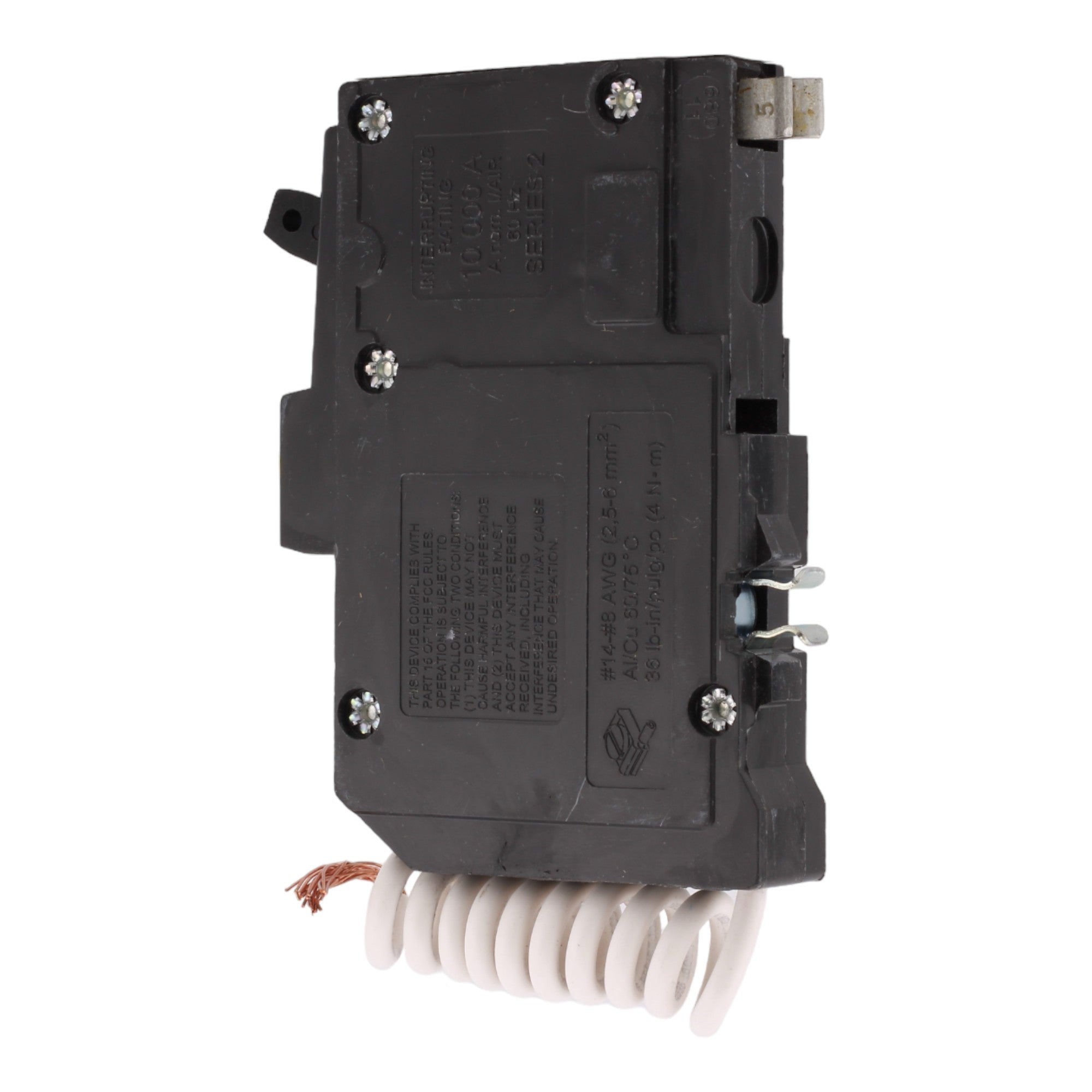 Square D QO115GFI 15 Amp Single Pole 120V Pigtail-Neutral GFCI Ground Fault Circuit Breaker UL - Image 5
