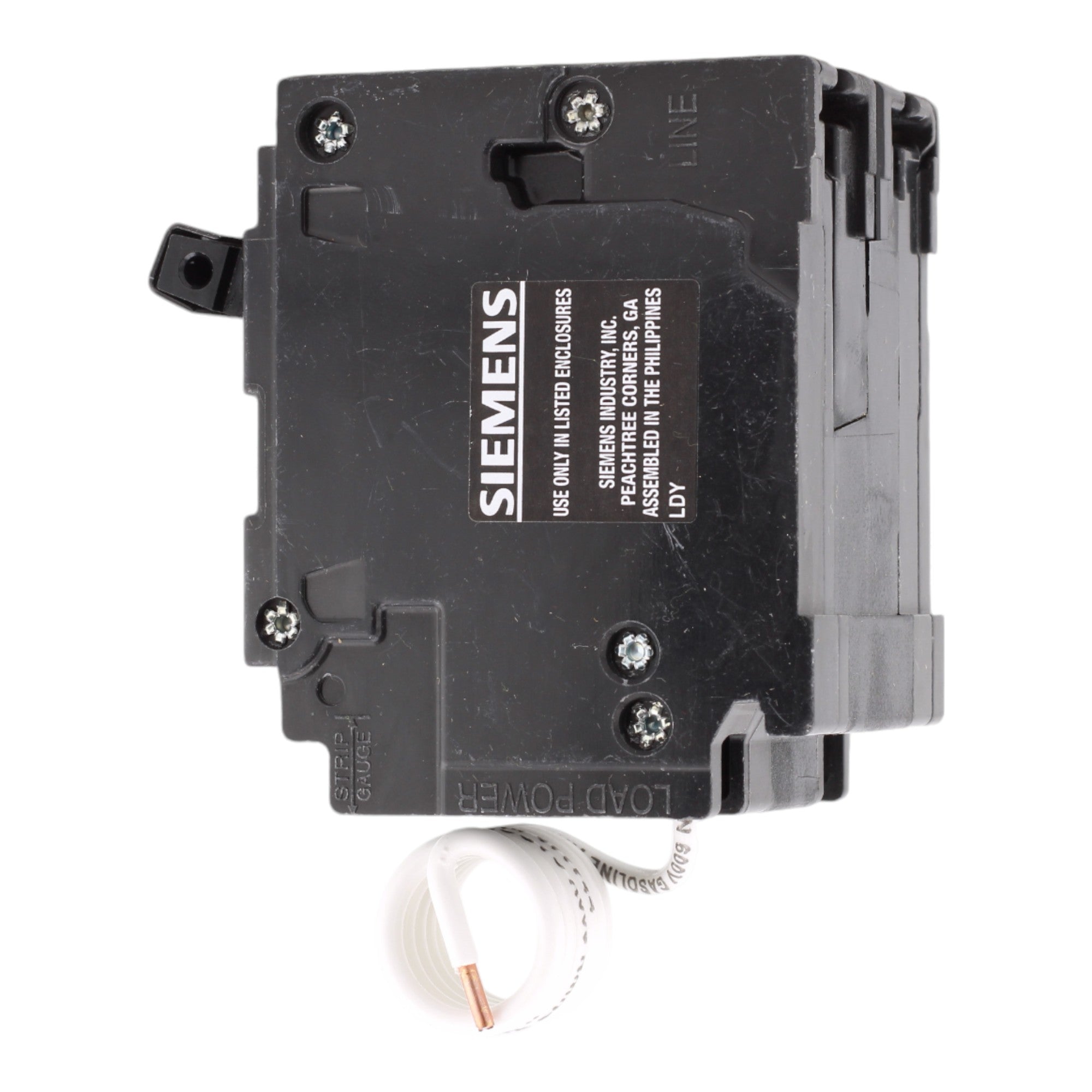 Siemens Q225GF 25 Amp Double Pole 240V Pigtail-Neutral GFCI Ground Fault Circuit Breaker UL - Image 5