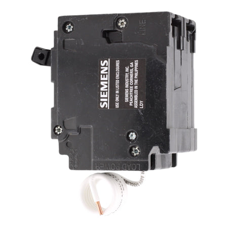 Siemens Q225GF 25 Amp Double Pole 240V Pigtail-Neutral GFCI Ground Fault Circuit Breaker UL - Image 5