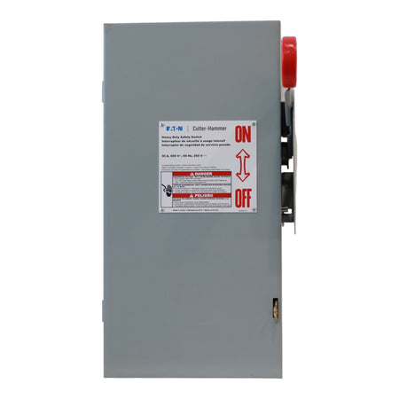 Eaton DH, DH361UGK, 30A, 3P, 600V, Non-Fusible, NEMA 1, Heavy Duty Safety Switch - Image 4