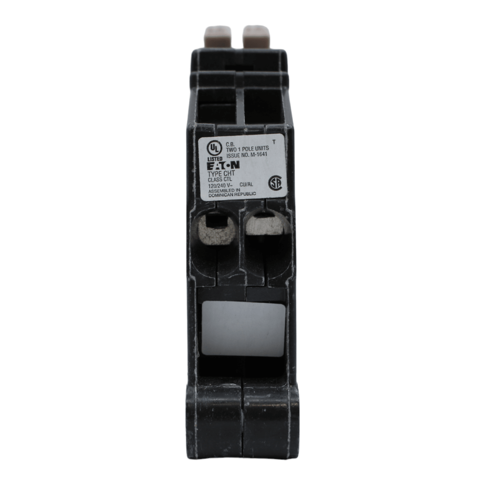 Eaton CH CHT2020 20A 1P 120/240V Tandem Thermal-Magnetic Circuit Breaker - Image 5