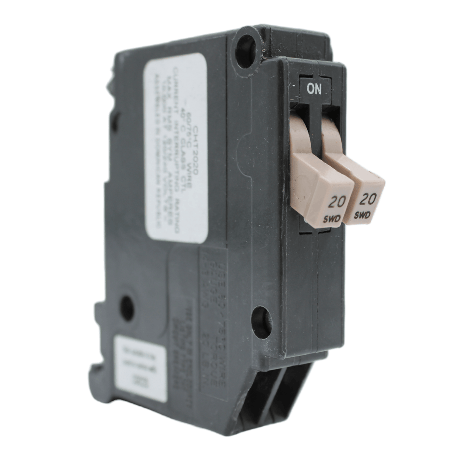 Eaton CH CHT2020 20A 1P 120/240V Tandem Thermal-Magnetic Circuit Breaker