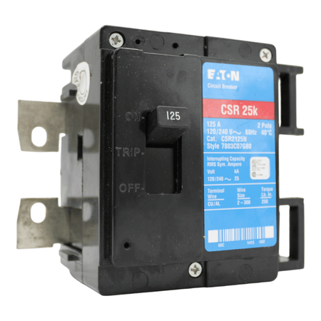 Eaton CH CSR2125N 125A 2P 120/240V Thermal-Magnetic Circuit Breaker
