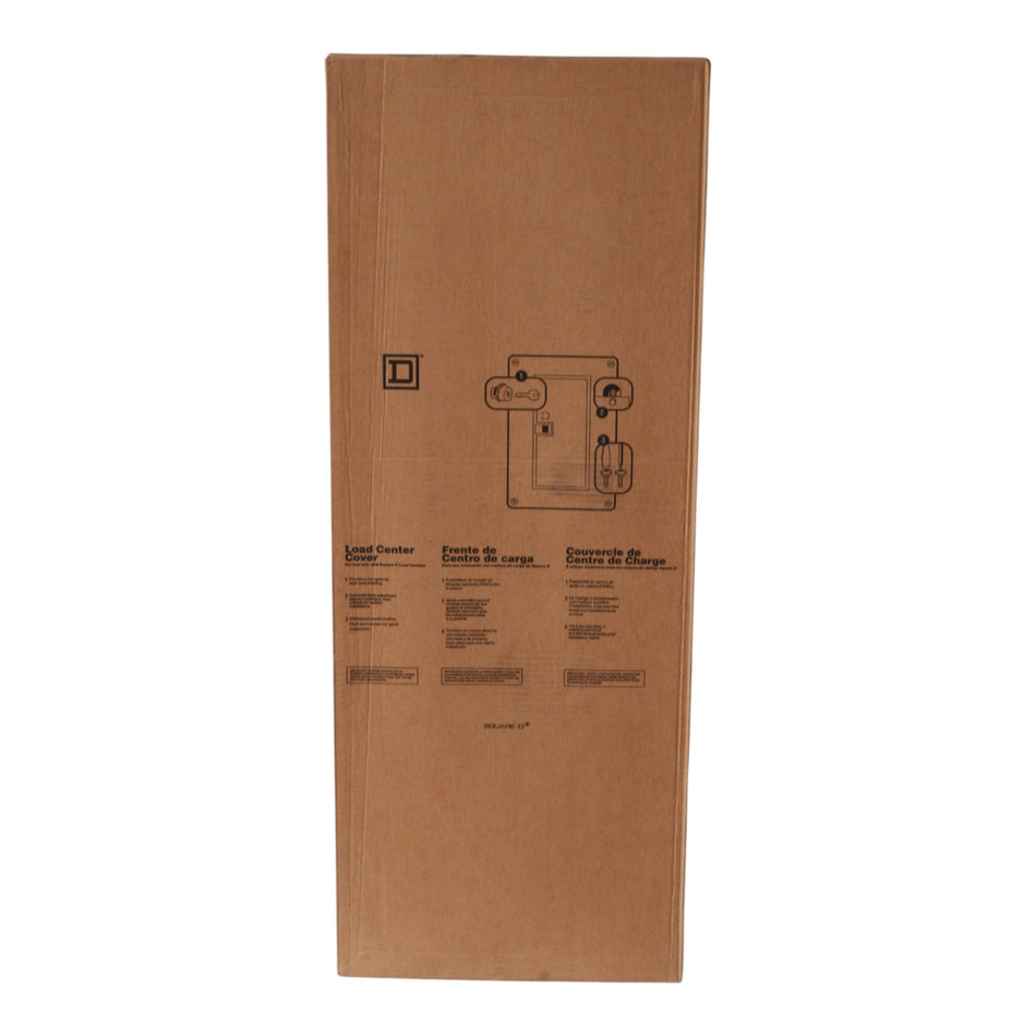 Square D QO QOC42US Surface Cover for 42 Space QO Load Center Gray - Image 2
