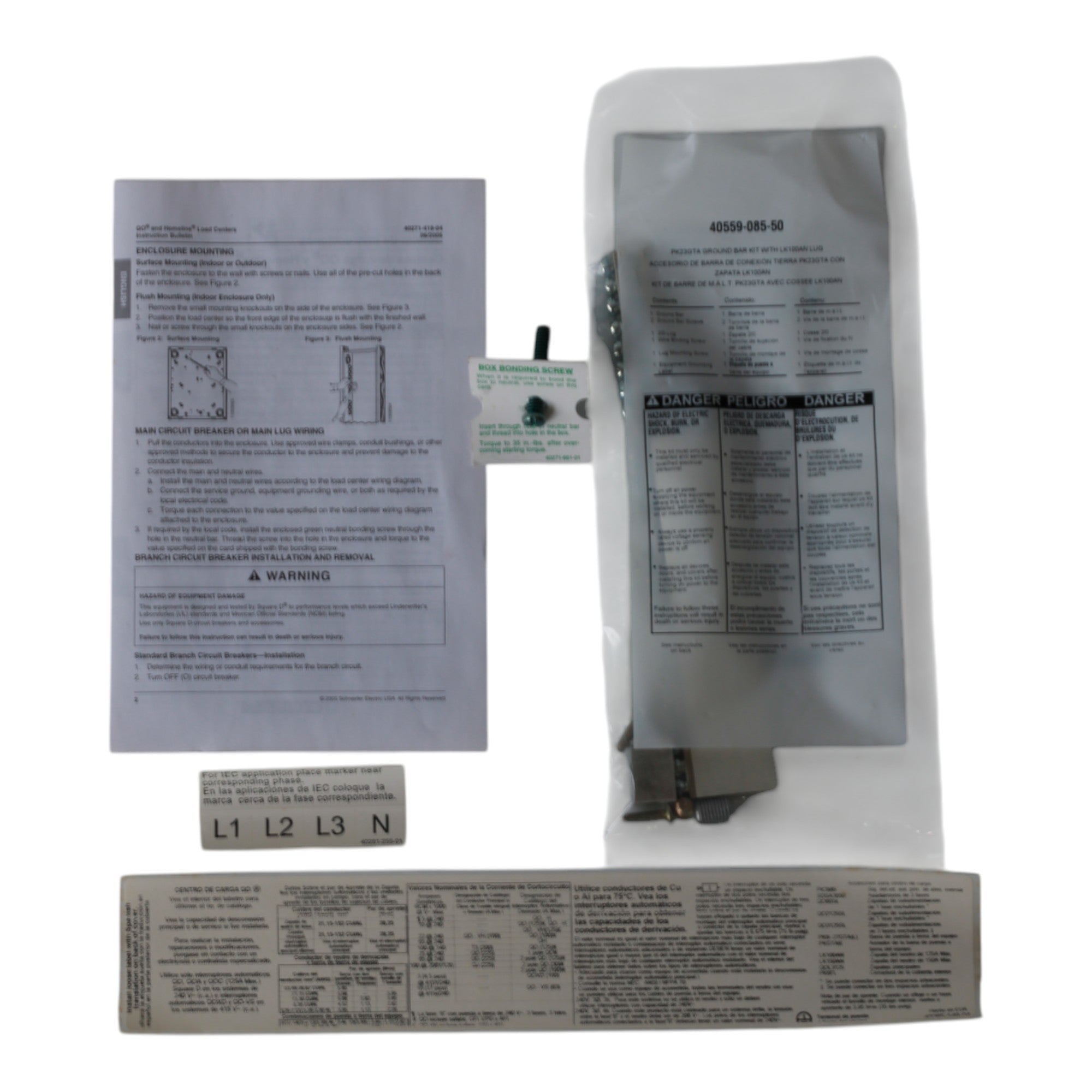 Square D QO QO342L225G 225A 3P 208Y/120V Load Center NEMA 1 - Image 13