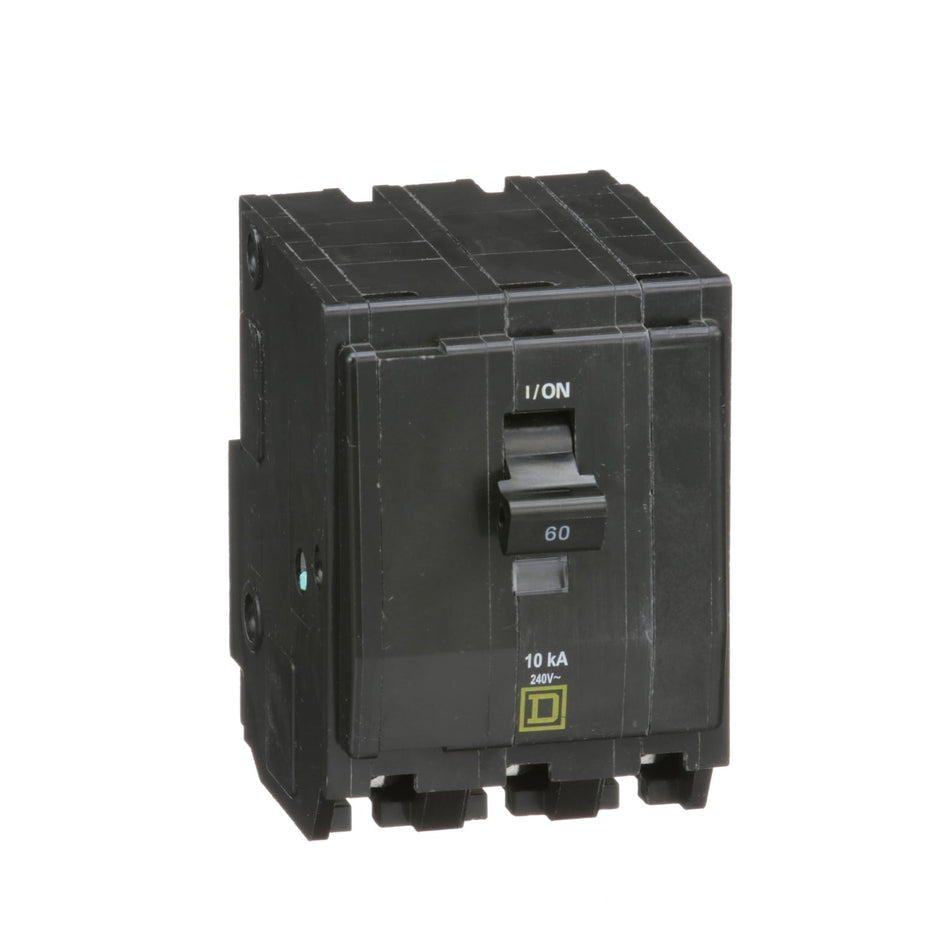 Square D QO QO360 60A 3P 120/240V Thermal-Magnetic Circuit Breaker