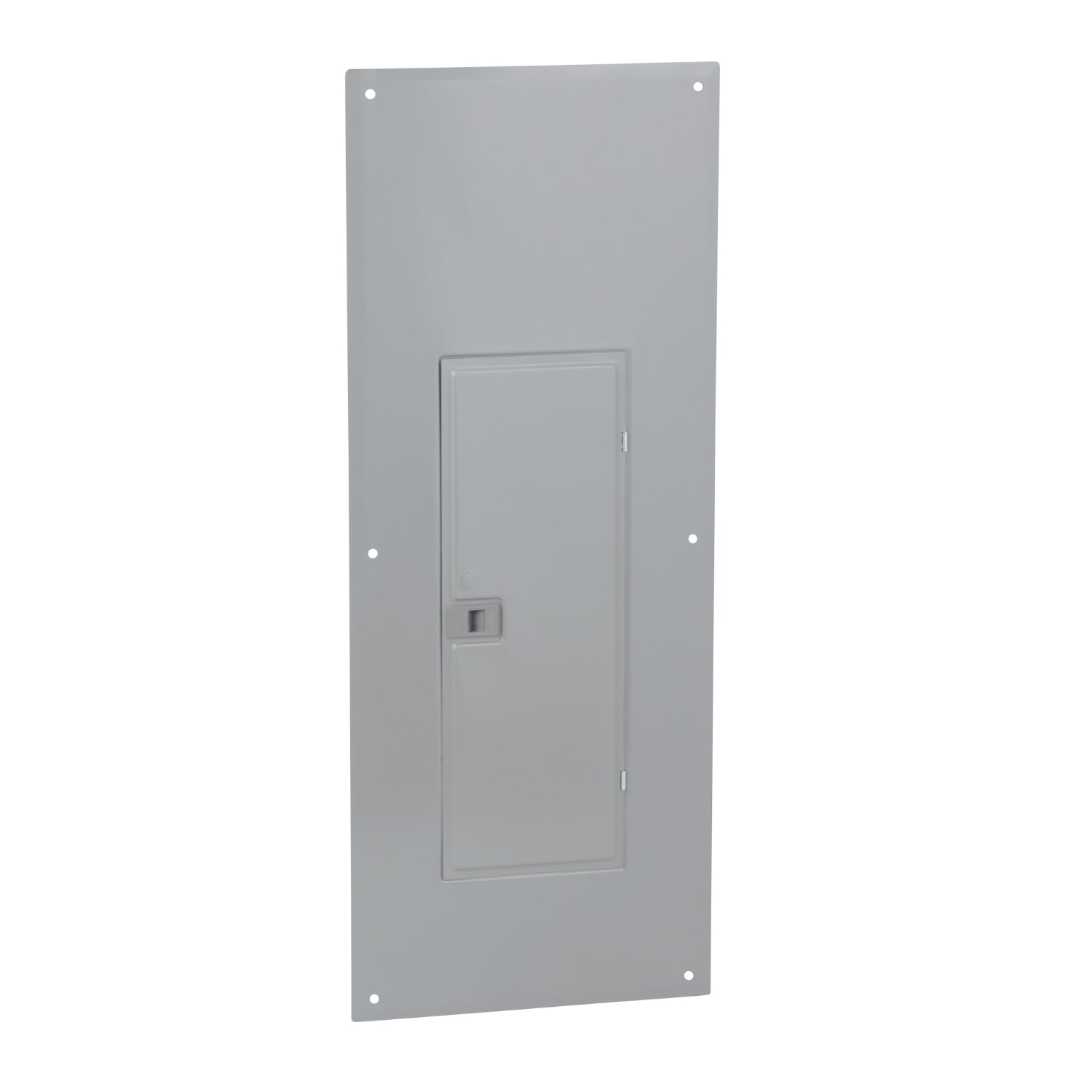 Square D, QOC42UF, 42 Spaces, Flush Cover for Indoor Load Center, Gray