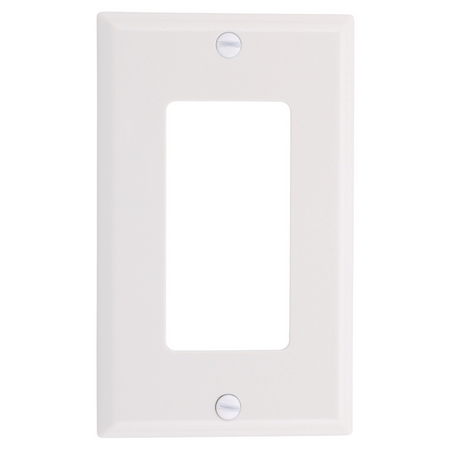RES POWER Decorative Single Gang Wall Plate Unbreakable Polycarbonate cULus Listed White - Image 3