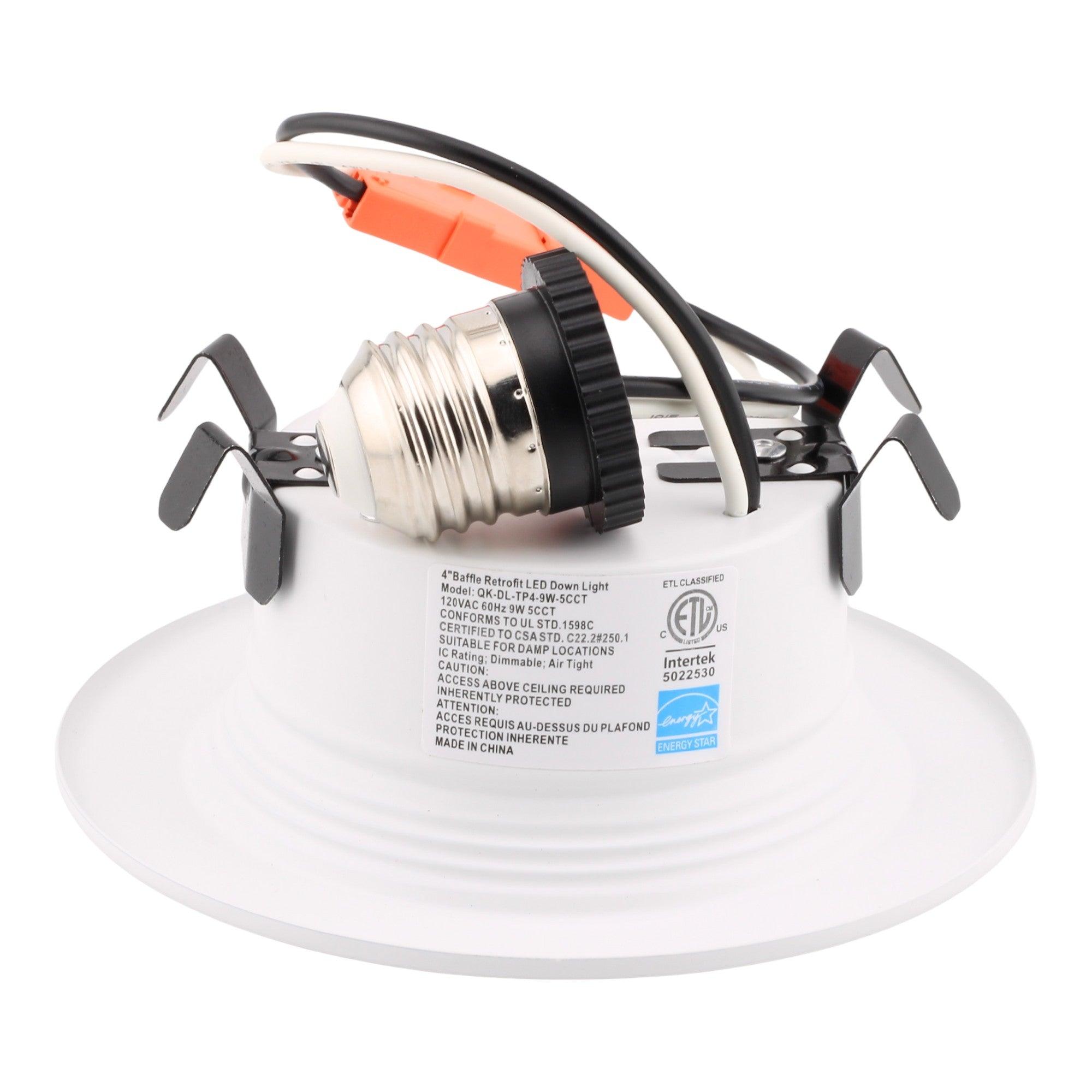 RES POWER RESRL4I5CCT LED Recessed Retrofit Light 750 Lumens 5 CCT - Image 3