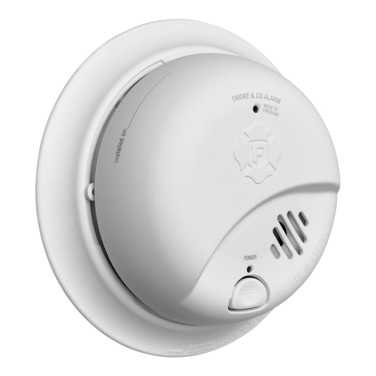 BRK SMICO110, 10-Year Battery 2-in-1 Smoke & Carbon Monoxide Alarm, Ionization Sensor, 85dB, Test/Silence Button. - Image 4
