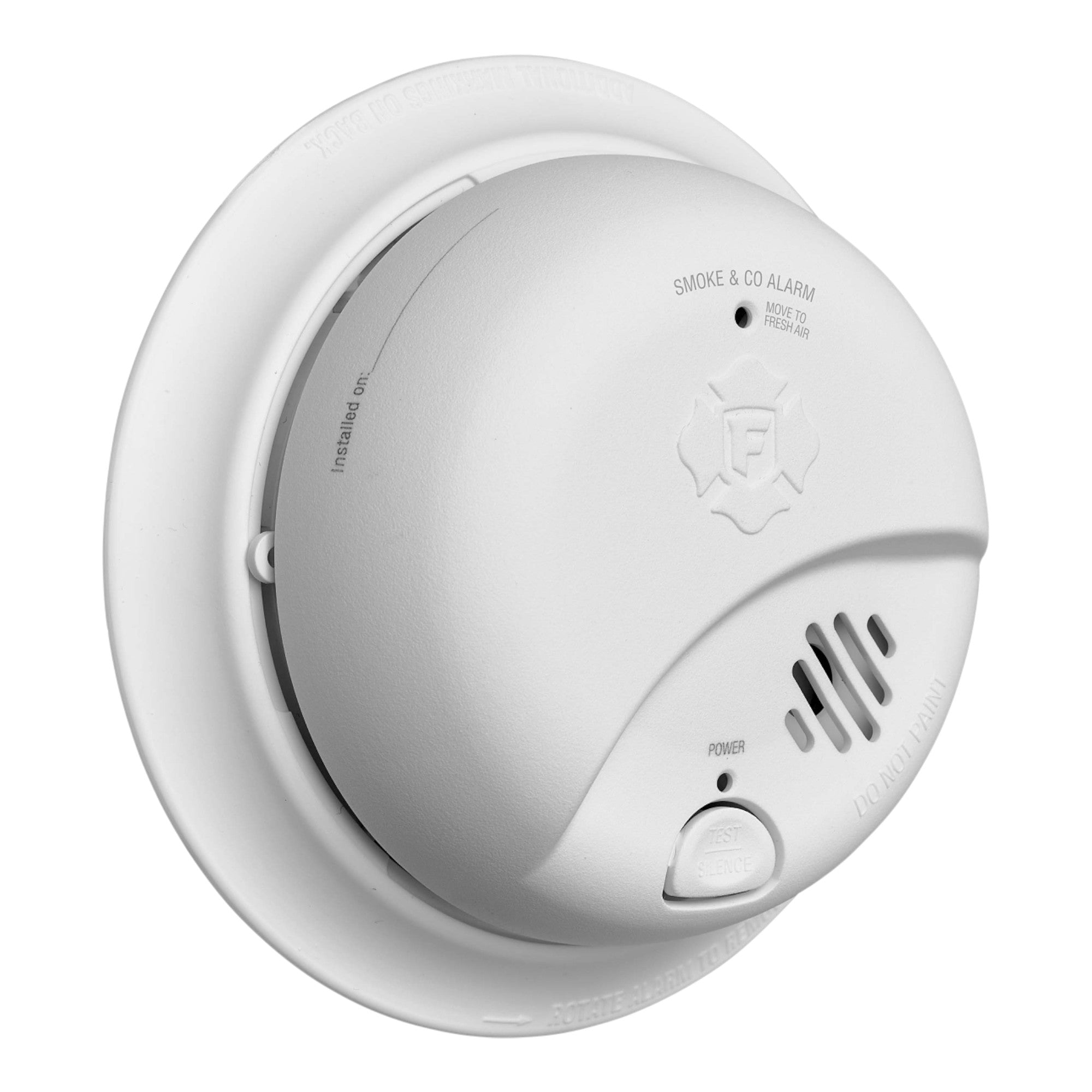 BRK SMICO110, 10-Year Battery 2-in-1 Smoke & Carbon Monoxide Alarm, Ionization Sensor, 85dB, Test/Silence Button. - Image 4