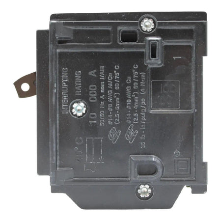 Square D HOM120, 20A, 120/240V, 1-Pole, 10kA, Standard Miniature Circuit Breaker, Plug-In, for Homeline Panels - Image 3