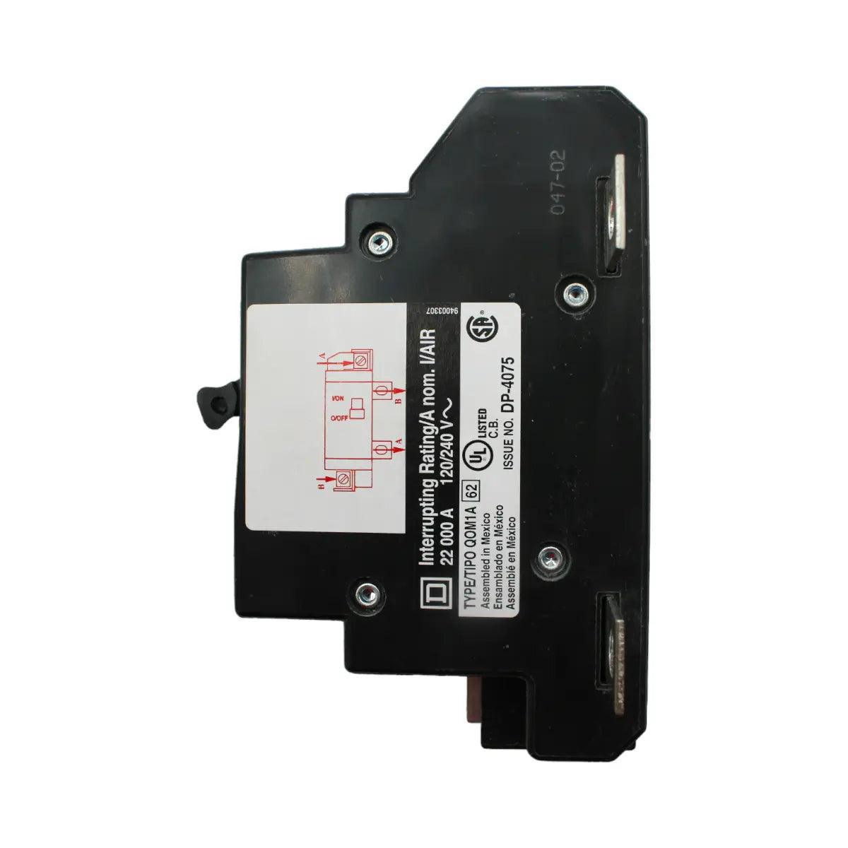 Square D QOM125VH Main Breaker 125 Amps 240 Volts 2 Pole Bolt on UL Listed - Image 2