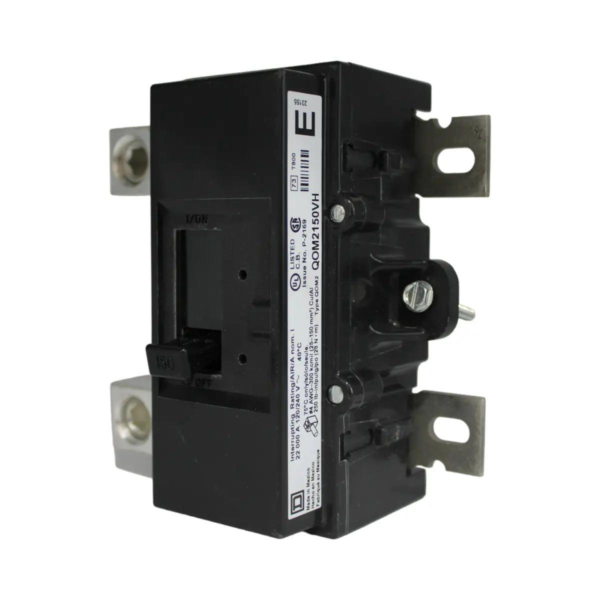 Square D QOM2150VH Main Breaker 150 Amps 240 Volts 2 Pole Bolt on UL Listed - Image 3