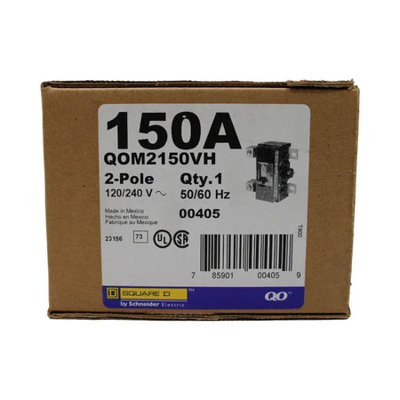 Square D QOM2150VH Main Breaker 150 Amps 240 Volts 2 Pole Bolt on UL Listed - Image 5