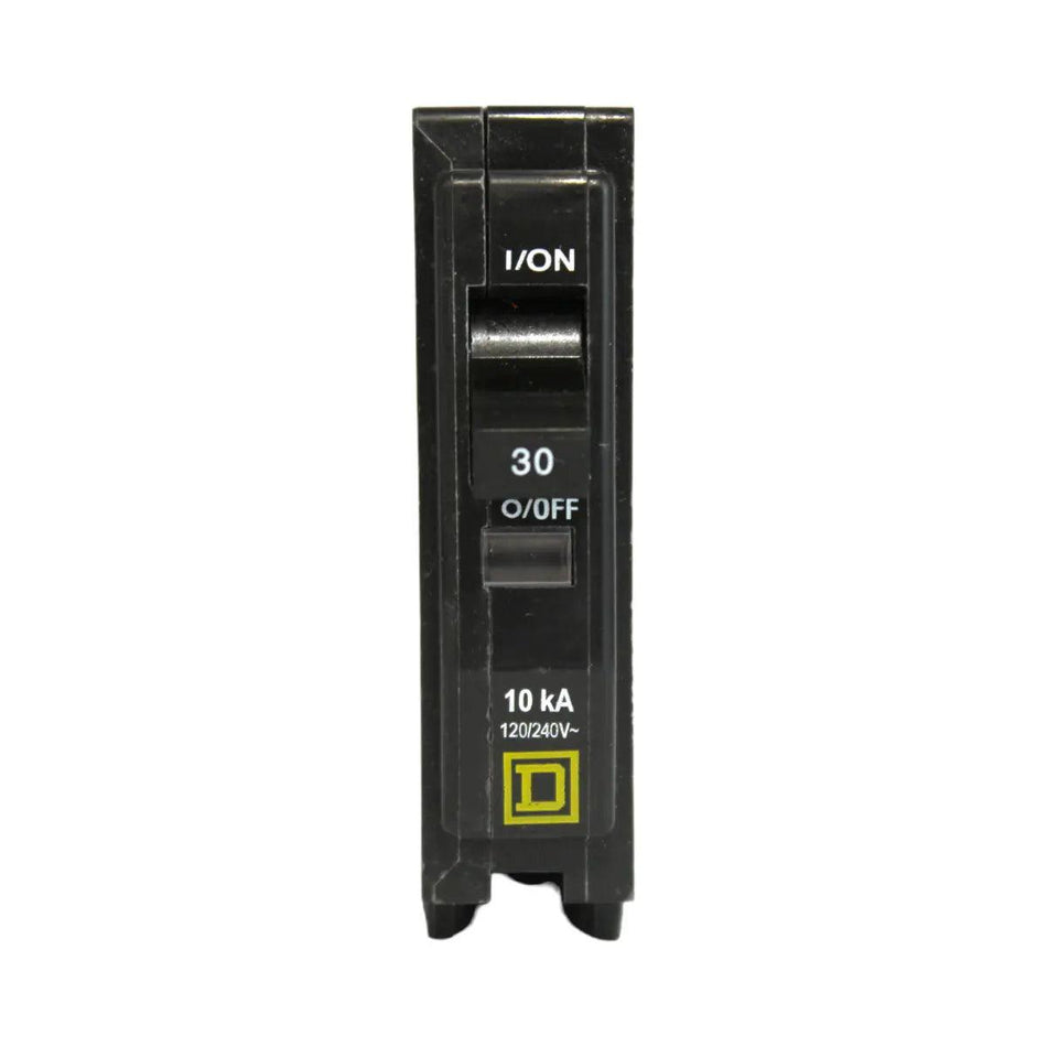 Square D QO130 30 Amp Single Pole 120V Plug-In Standard Trip Circuit Breaker UL - Image 2
